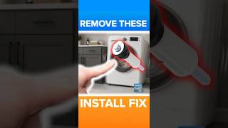Front Load Washer Shaking? Remove the Shipping Bolts First