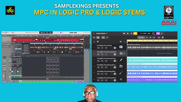 How I Make Music in Logic Pro with MPC App & Logic Stems!