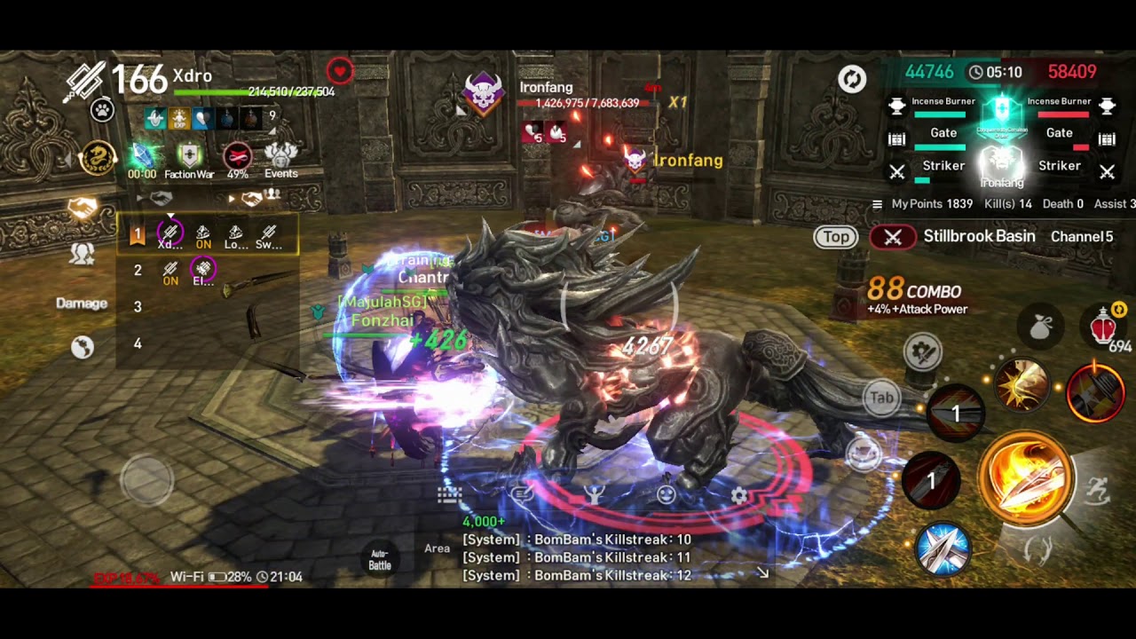 Blade & Soul Revolution - Faction War (EN407 - MajulahSG)