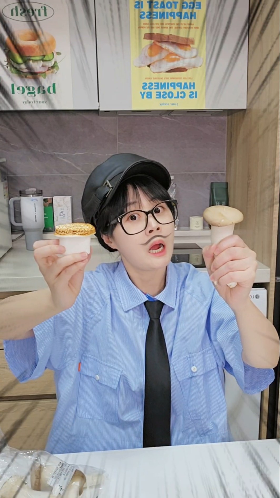 마시멜로우 버섯 만들기??Making marshmallow mushrooms#funny