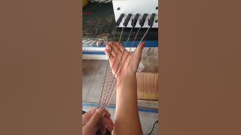 Semi-automatic 5 axis wire twisting stranding machine