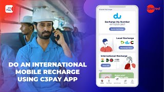 All it takes is a few seconds to recharge your international number with C3Pay! screenshot 4