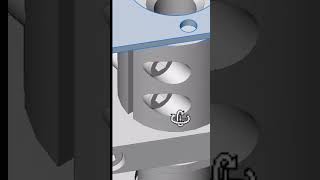 Manufacturing assembly optimization and validation in BricsCAD Mechanical V24.2. #shorts