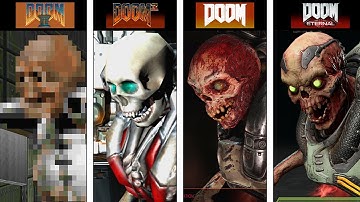 DOOM Eternal | Monsters Evolution | 1993 - 2020 | Direct Comparison