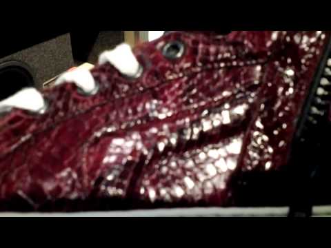 Pierre Hardy snakeskin high top sneakers