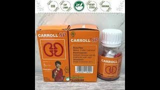 Carrol SP 60 Tablet, Untuk mengobati Sakit pinggang Carol  SP Karol Super Pills Obat Herbal Ginjal