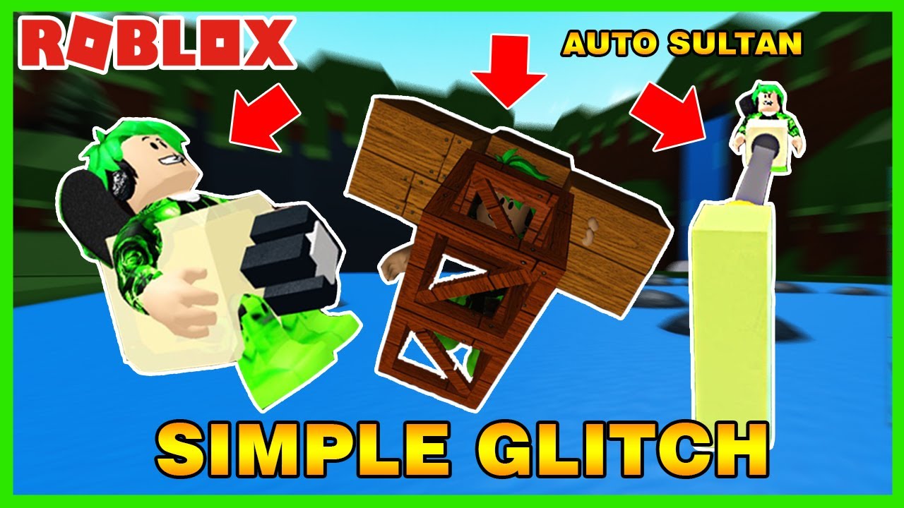 mencoba glitch build a boat for treasure - roblox