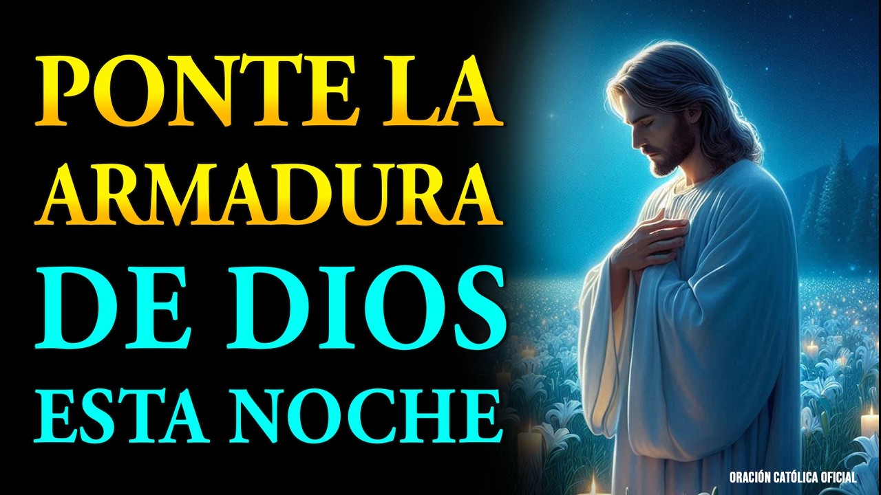 Ponte la Armadura de Dios Esta Noche 🙏 Oración Nocturna de Protección y Paz