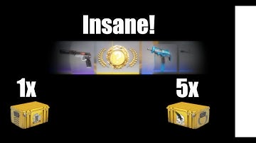 Insane CSGO Case Opening (Rare Special Item)