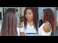 How To: Curly Crochet Braids With Kanekalon Hair | Invisible Part