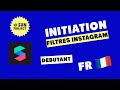 Tuto  initiation aux filtres instagram sur spark ar studio  niveau dbutant  franais