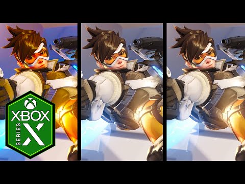 Overwatch Xbox Series X Comparison [Optimized] [Resolution, Balanced, Framerate] [120fps]