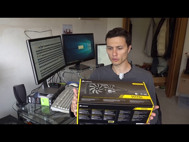 H115i RGB Platinum de Corsair, Review en vidéo - GinjFo