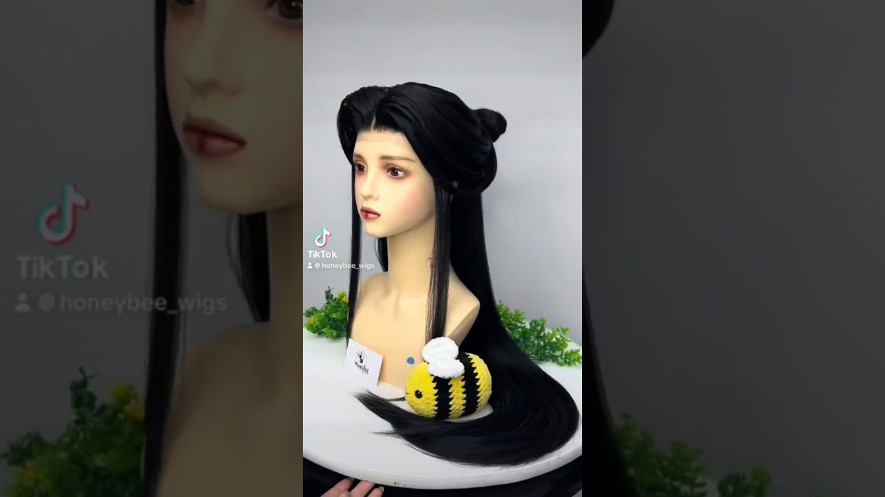 Моя укладка на Се Ляня #cosplay #парик #селянь #благословлениенебожителей