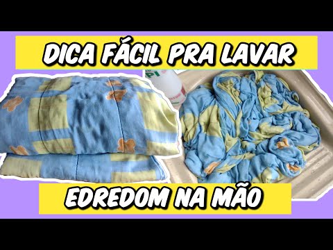 Vídeo: Como lavar uma colcha em casa e secar?