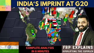 FRP Explains: Did G20 Benefit India? | What happens next? | Complete analysis in 8 minutes