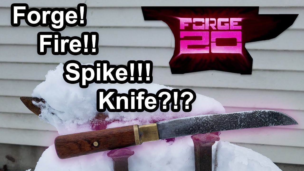 Forge20: Making a Knife From a Railroad Spike