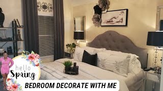 New|DECORATING FOR SPRING•Spring Bedroom Decor Ideas•Spring Bedroom Decorate with me•Decorating 1o1