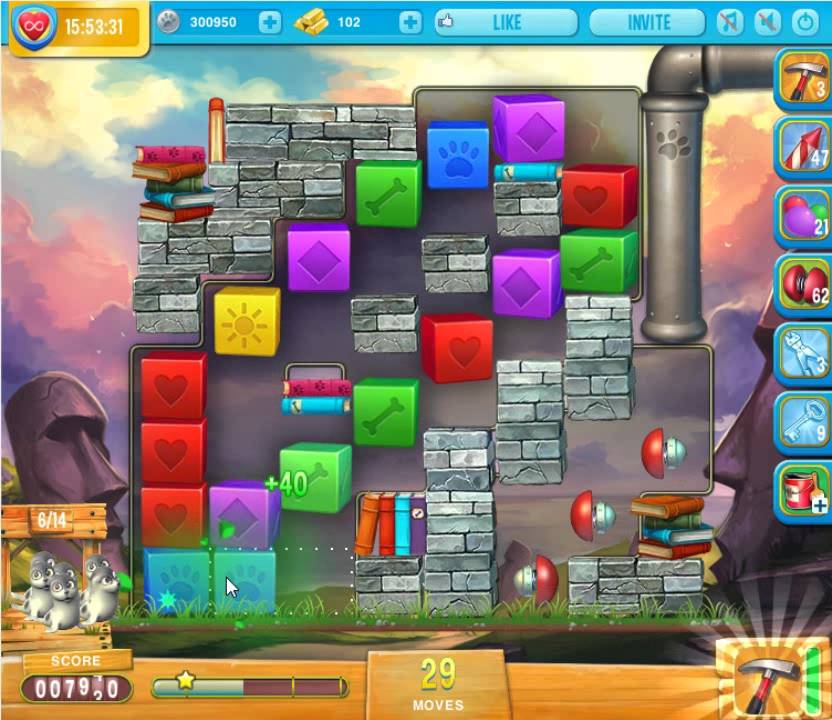 Pet Rescue Saga level 1257 no boosters 😈 ►TOBIAS DEAMON◄