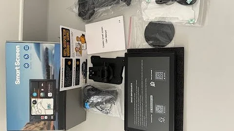 LAMTTO 9 Inch Wireless Car Stereo with Apple Carplay & Android Auto, Touch Screen GPS Navigation .