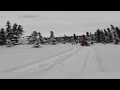 The Magic of the Ski Doo Skandic Through the Trees