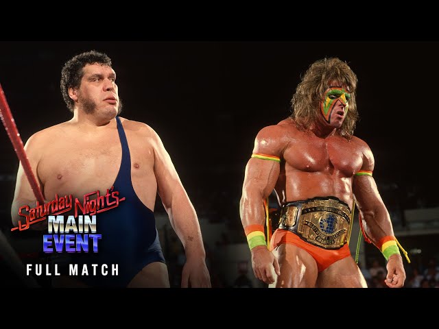 FULL MATCH: Ultimate Warrior vs. Andre the Giant: Saturday