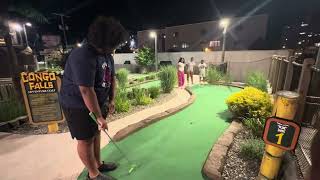 Late night mini golf ⛳️