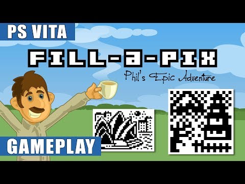 Fill-a-Pix: Philu0027s Epic Adventure PS Vita Gameplay