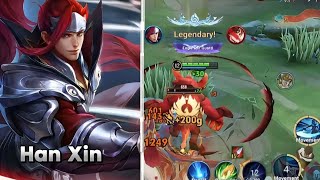 Broken Han Xin |  Crit Build  | No Death with Fast Game
