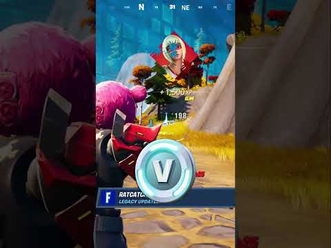 В этом видео я спрятал бесплатный код V-баксов 😳#fortnite #shorts #chapter4