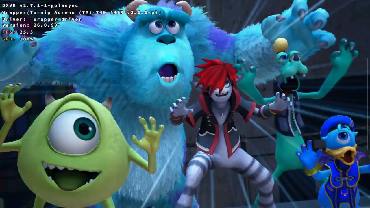 Gamenative: Kingdom Hearts III/ SD8GEN2/ Ayn Odin 2 Max 