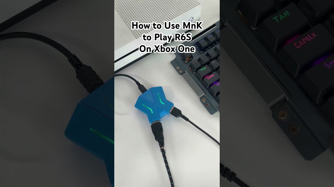 How To Use MnK Play R6S On Xbox One Xboxone Shorts Rainbowsixsiege R6s Xboxgaming