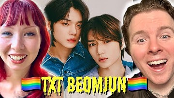 Bisexuals React to TXT BEOMJUN Moments for the First Time