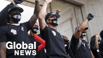 George Floyd protests: Denver protesters rally against death of Floyd, anti-Black racism