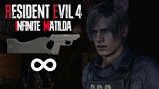 Resident Evil 4 Remake - Infinite Matilda Only in Professional Full Gameplay