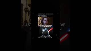 #naofloppa Time Traveler Ruined the Star Wars Timeline 💀 | Dark Ahsoka Meme 😂