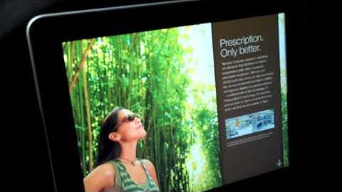 Digital publishing iPad demo