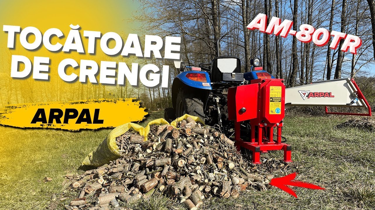 Tocator de crengi AM-80 PTO | ARPAL, Ucraina | Uniteh PRO