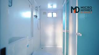High Ceiling Modern Micro House(9M) with an entrance hall terrace