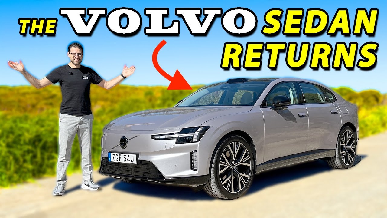 Volvo ES90 driving REVIEW - is that a crossover luxury sedan?