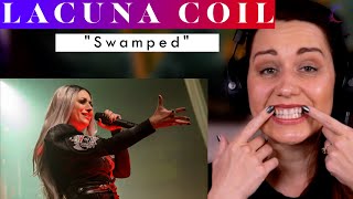 My First Lacuna Coil Listen! Vocal ANALYSIS of "Swamped" LIVE!