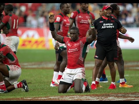 HIGHLIGHTS! Kenya stun Fiji to win Singapore Sevens!