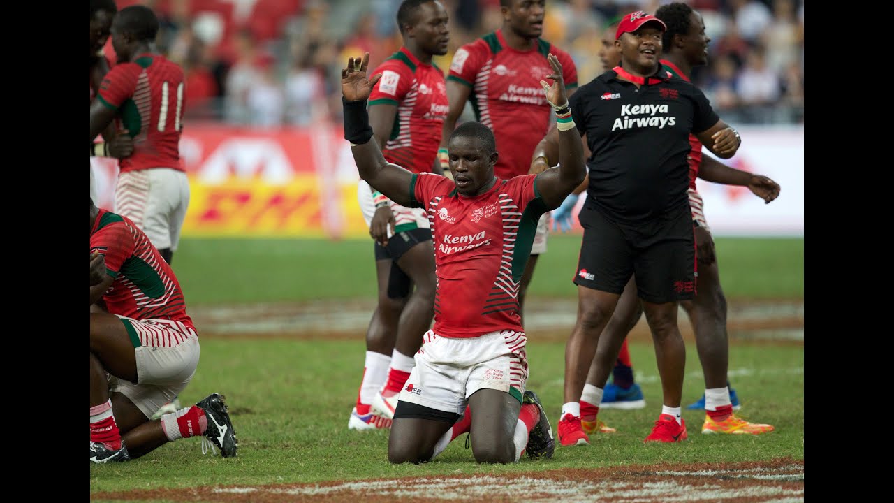 HIGHLIGHTS! Kenya stun Fiji to win Singapore Sevens!