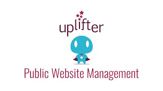 Club website creation and management in Uplifter (Webinar Wednesdays Ep. 8)