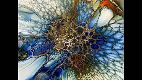 177. Bloom Tutorial w/American Floetrol cell activator! Acrylic Paint Pour, Fluid Art
