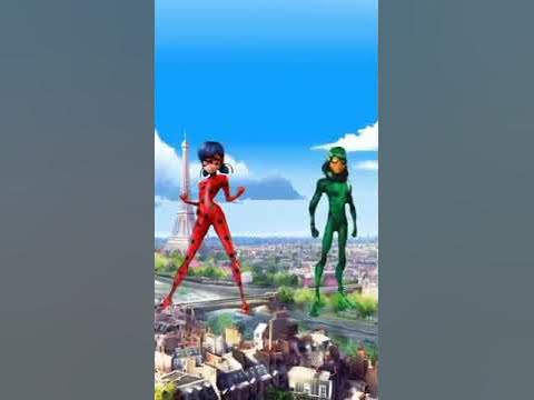Miraculous Ladybug VS Characters Edit #ajbug#aj_team - YouTube