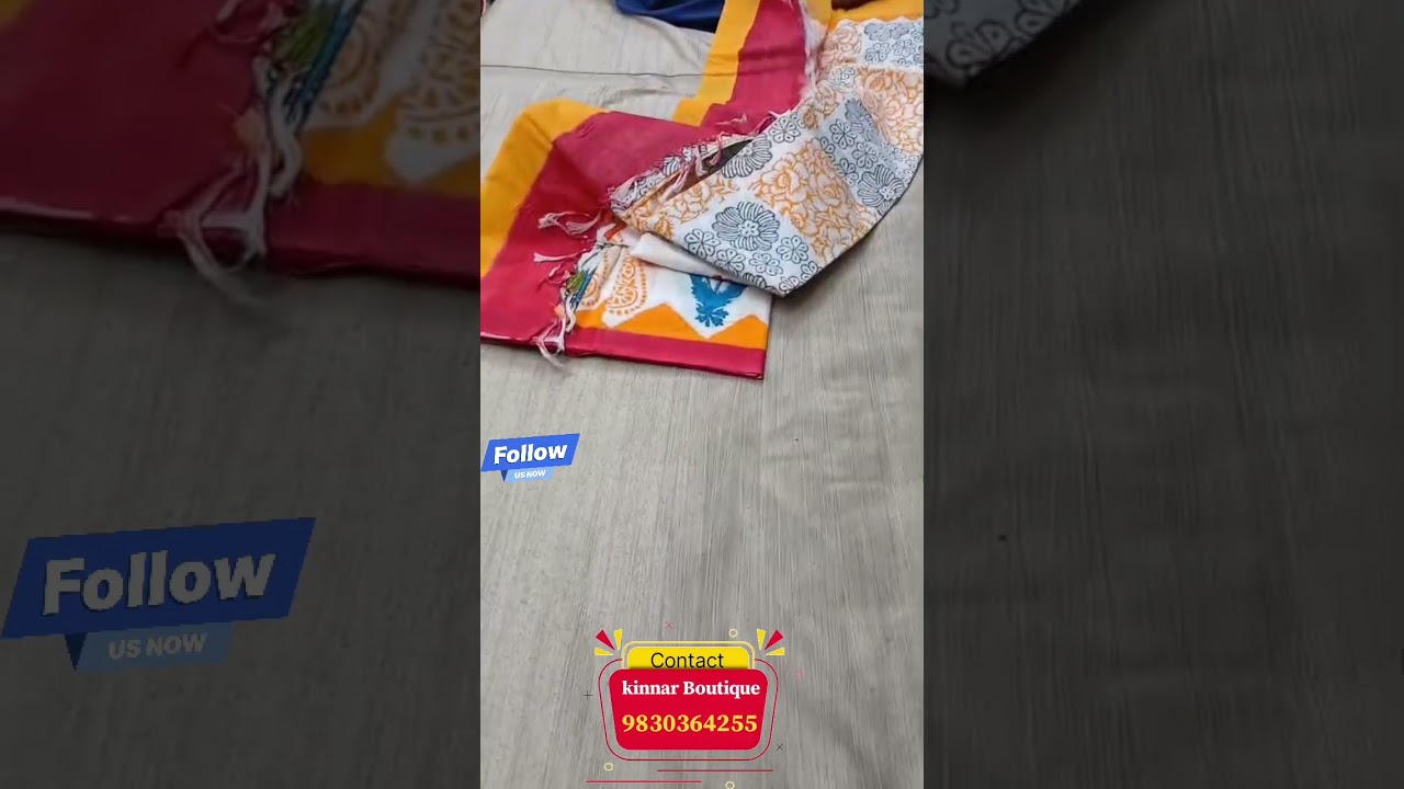 Cotton saree Booking no- 9830364255