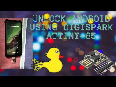 How to Unlock Android with Digispark Attiny85 USB Rubber Ducky