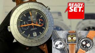 點「計」都經典! Heuer 「計數機」手錶，用上Calibre 12，點睇都唔似70年代出產! /大昌行 Vintage Heuer Calculator