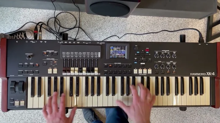 Hammond XK-4 Pro med fuldfede og kraftfulde orgellyde